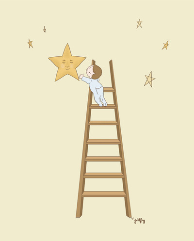 Hold the Stars Print