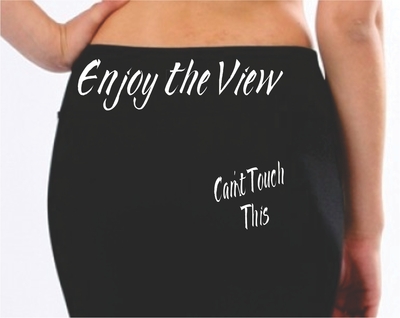 ENJOY THE VIEW Yoga Pants # 114