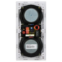 5.25 inch Center Channel Micro-Flanged In-Wall Speaker (40W Nominal, 80W Maximum, 8 Ohm Impedance)