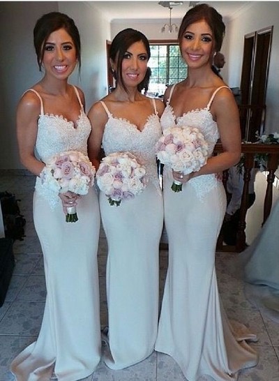 White bridesmaid dress, Sexy bridesmaid dress, Lace Bridesmaid Dresses, 2015 Wedding Party Gowns, 15042005