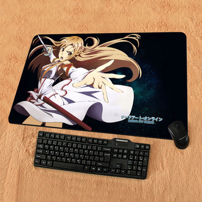 Sword Art Online Asuna Anime Gaming Playmat Multipurpose Mousepad 2 Sizes PM32
