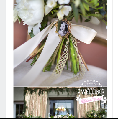 Featured in Attraction in Gold by Perfect Wedding Magazine