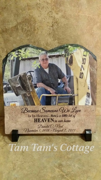 "Because Someone We Love" Memorial Slate