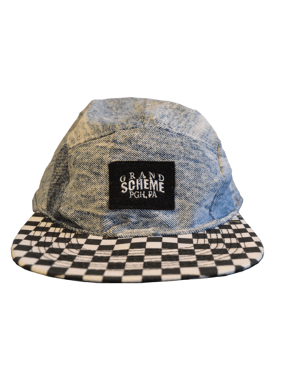 Stonewashed denim camper