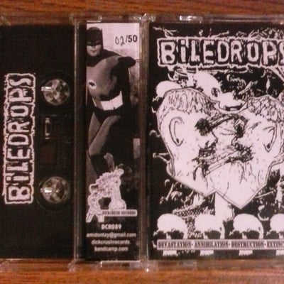 Biledrops - "devastation • annihilation • destruction • extinction" cassette - Thumbnail 1