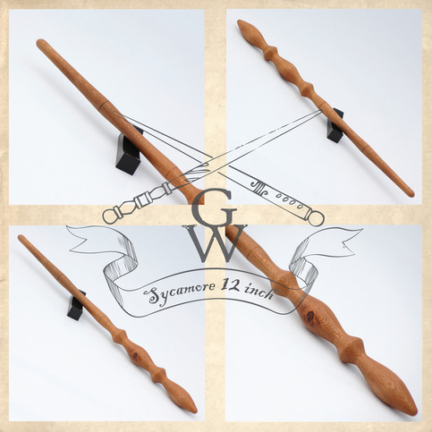 Sycamore wand 12 inch