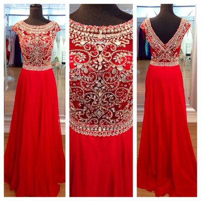 Sexy prom dress,Red prom dresses,Custom prom dress,A Line prom dresses,Round Neck Long Prom Dresses, Long Evening Dresses,Formal Dresses,15051331