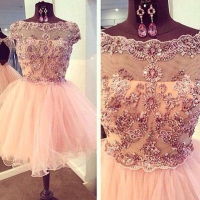 Homecoming dress,Custom prom dress,party dress,A Line prom dress,Round Neck prom dresses,Short Prom Dresses, Graduation Dresses,15051406