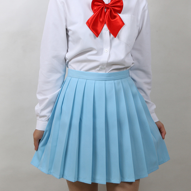 Japanese student uniforms pleated skirt