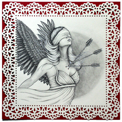 Love Is Suicide - Original artwork by Heather Rose