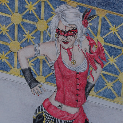 Lady in the red mask - Thumbnail 5