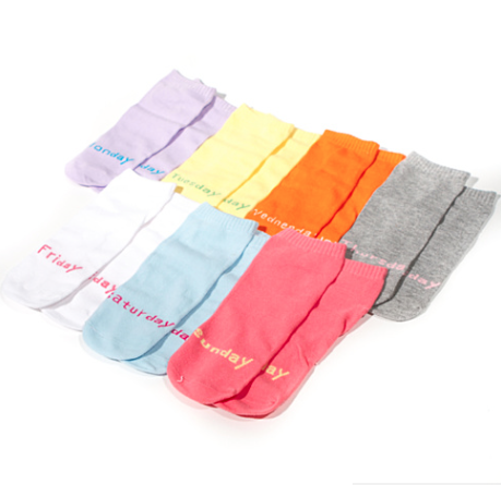 days of the week socks - the box set