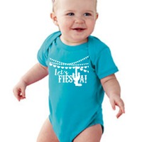 Let's Fiesta Infant Onsie, Graphic Onesie - Thumbnail 2
