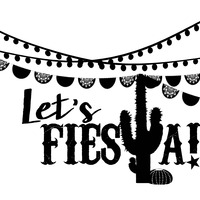 Let's Fiesta Infant Onsie, Graphic Onesie - Thumbnail 4