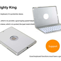 Best Apple Metal iPad Air Keyboard For iPad Air 2 IPK05 - Thumbnail 4