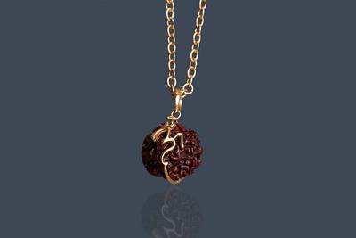 OM Rudraksha Necklace