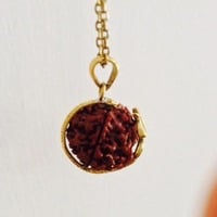 OM Rudraksha Necklace - Thumbnail 1