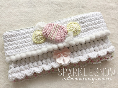 Candy Cake Tissue Holder