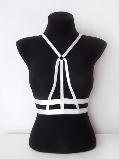White Lola Harness