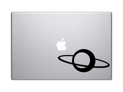 Space Alien #3- Solar System Saturn Ring Planet Cosmos - Vinyl Decal For Laptops, Macbook, Tablets and Cars