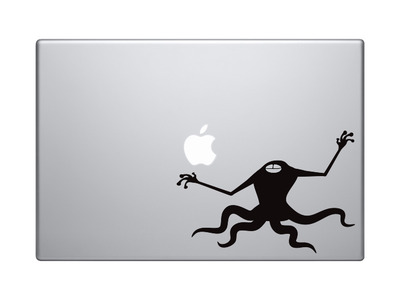 Space Alien #6 - Tentacle Squid Monster Slimy Cosmos - Vinyl Decal For Laptops, Macbook, Tablets and Cars