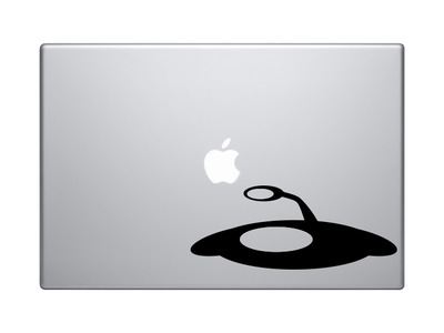 Space Alien #9 - Scifi UFO Roswell Saucer Conspiracy - Vinyl Decal For Laptops, Macbook, Tablets and Cars