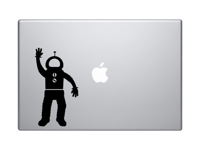 Space Alien #11 - Scifi Astronaut Odyssey Traveller - Vinyl Decal For Laptops, Macbook, Tablets and Cars