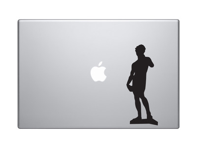 Famous Statue #3 - Michelangelo David Rome Renaissance Bible - Vinyl Decal For Laptops, Macbook, Tablets and Cars