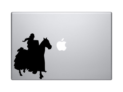 European Knight #1 - Medieval Armored on Horseback Battle - Vinyl Decal For Laptops, Macbook, Tablets and Cars