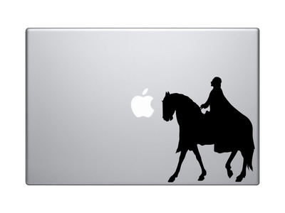 European Knight #2 - Medieval Armored on Horseback Battle - Vinyl Decal For Laptops, Macbook, Tablets and Cars