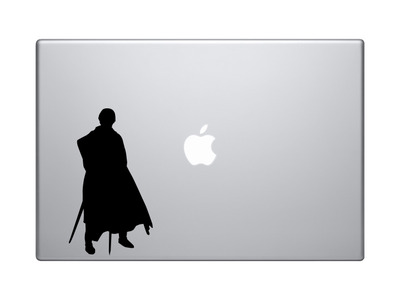 European Knight #4 - Medieval Armored Battle Warrior Swordsman - Vinyl Decal For Laptops, Macbook, Tablets and Cars