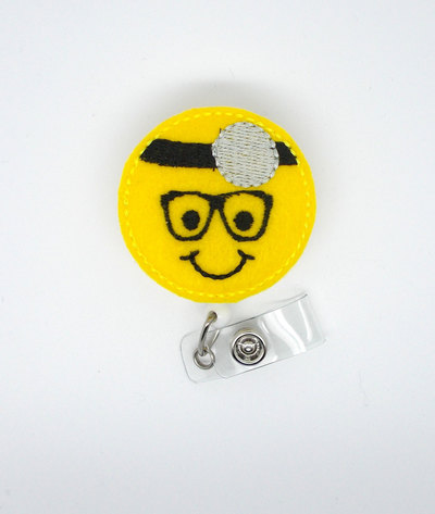 Dexter the doctor - badge reel - md badge holder - doctor badge - medical doctor badge clip - physicians assistant badge - pa badge