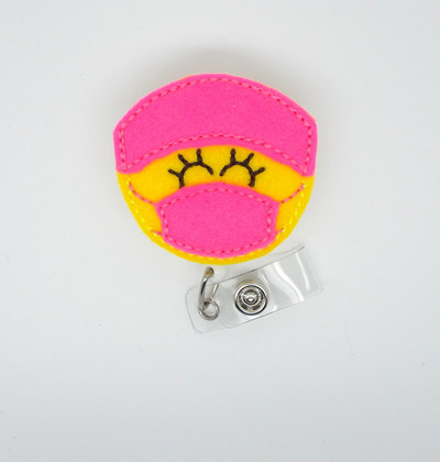 Lucy the surgery nurse - badge reel - surgical technician badge - surgical tech badge - doctor badge reel - or badge reel - md badge