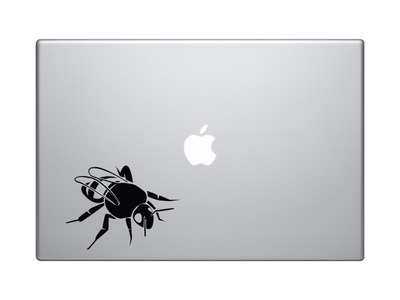 Insect Biology - Honey Bumble Bee Version 4 - Spring Life - Vinyl Decal For Laptops, Macbook, Tablets and Cars