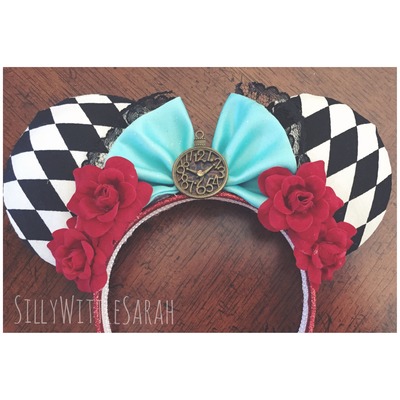 Alice in Wonderland Inspired Mouse Ears