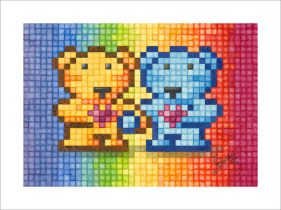 "Bearfriends" Gicleé Archival Reproduction