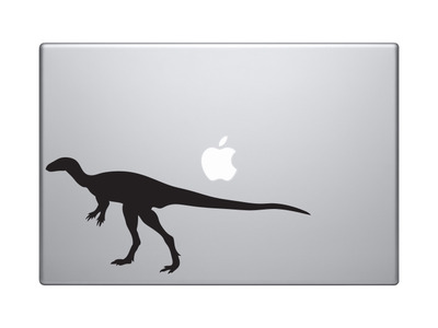 Dinosaur Silhouette #8 - Little Raptor Dino Carnivore - Vinyl Decal For Laptops, Macbook, Tablets and Cars
