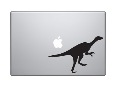 Dinosaur Silhouette #9 - Little Raptor Dino Carnivore - Vinyl Decal For Laptops, Macbook, Tablets and Cars