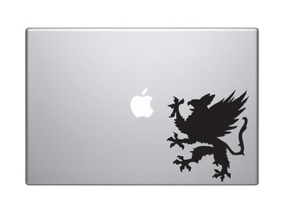 Mythical Creature - Gryphon Griffin #1 Medieval Heraldry - Vinyl Decal For Laptops, Macbook, Tablets and Cars