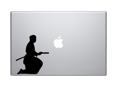 Ninja Samurai #5 - Assassin Katana Sneak Swing Strike - Vinyl Decal For Laptops, Macbook, Tablets and Cars