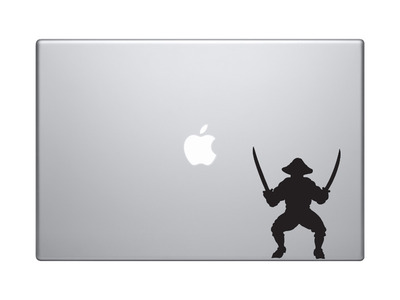 Swashbuckler Pirate Crew - Dual cutlass Captain Version 3 - Vinyl Decal For Laptops, Macbook, Tablets and Cars