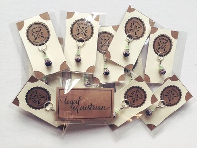 The Legal Equestrian Tack Charm