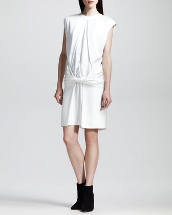 Alexander wang twist front muscle tee dress