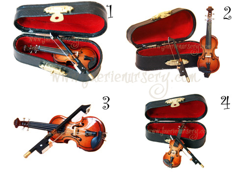 VIOLIN - Magical Faerie Trinket Chest