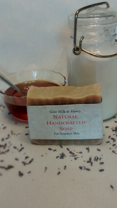 Goat Milk & Honey Soap for Sensitive Skin