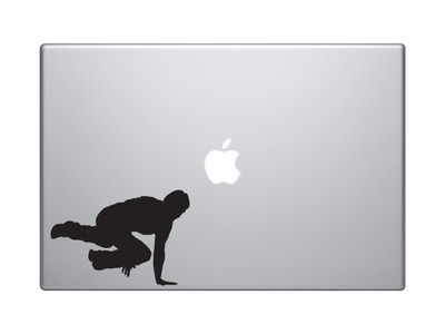 Sport Silhouette - Urban Parkour Free Running Version 1 - Vinyl Decal For Laptops, Macbook, Tablets and Cars