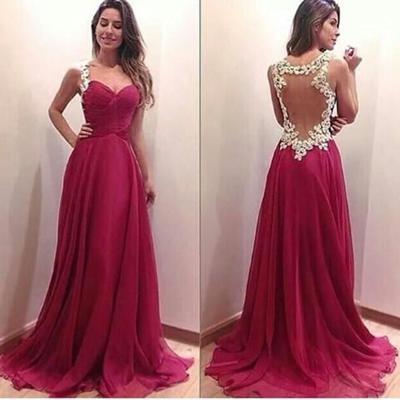 Pink prom dress,Sweetheart prom dress,Open Back prom dress,White Lace prom dress,Floor Length prom dress,Long prom dress,Chiffon Prom Dress,BDS00116
