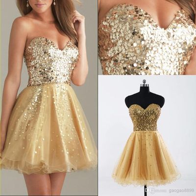 Sweetheart prom dress, Open Back prom dress,Sequin prom dress,Short prom dresses,Homecoming Dresses,BDS00126