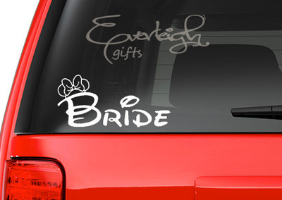 Bride Vinyl Decal