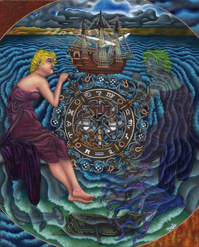 "X. The Wheel of Fortune (Rota Taro Orat Tora Ator)" fine art print